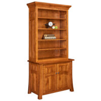 Bridgefort 2 Door Credenza With Hutch