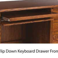 Freemont Mission Open File Desk - 67"W - Image 3