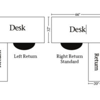 Freemont Mission Corner And Return Desk With Hutch - 66"W - Image 3