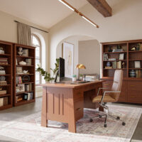Freemont Mission Computer Desk - Image 4