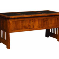 Freemont Mission Open File Desk - 67"W - Image 2