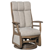 Sierra High Back Swivel Glider