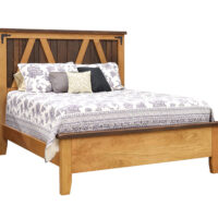 Farmhouse Heritage Bed - Reclaimed Panels