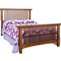 Empire Mission Spindle Bed