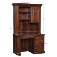 Fifth Avenue 48" Flat Top With Hutch - Image 3
