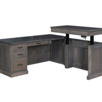 Urban L Desk With Adjustable Return