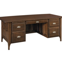 72" Classic River Executive Desk