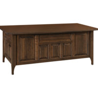 72" Classic River Executive Desk - Image 3