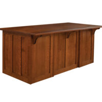 72" Mission Executive Desk - Image 2