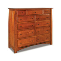 Boulder Creek 11 Drawer Double Chest