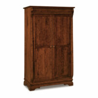 Chippewa Sleigh Wardrobe Armoire - 43"W