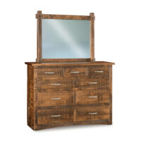 Denver 9 Drawer Dresser - 59"W