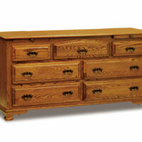 Heritage 7 Drawer Dresser With Jewelry Drawers