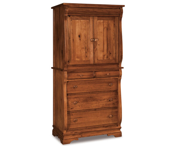 Chippewa Sleigh Armoire - 37¾"W