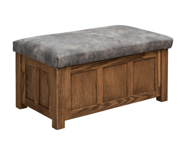 Panel Mission Storage Ottoman