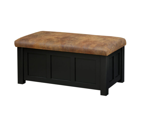 Panel Mission Storage Ottoman