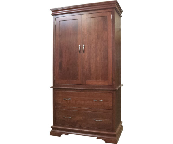 Heirloom Sleigh Armoire