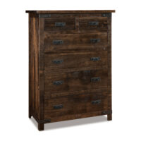 Ironwood 6 Drawer Chest