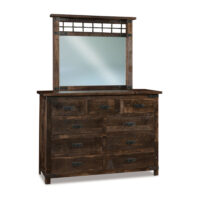Ironwood 9 Drawer Dresser - 42¾"H