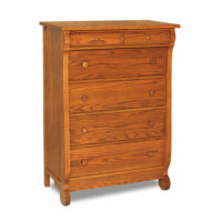 Old Classic Sleigh 6 Drawer Chest