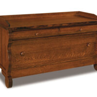 Old Classic Sleigh Blanket Chest