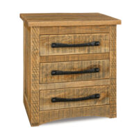 Orewood 3 Drawer Nightstand - 28¼"H