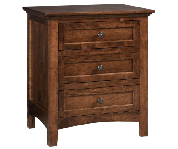 Albany 3 Drawer Nightstand