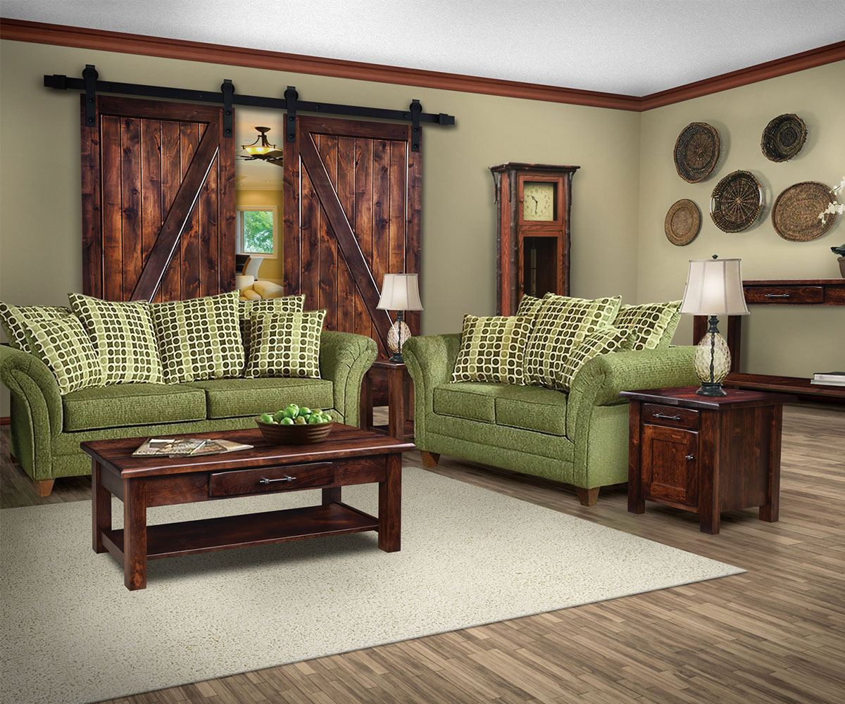 Barn Floor End Table - Image 2