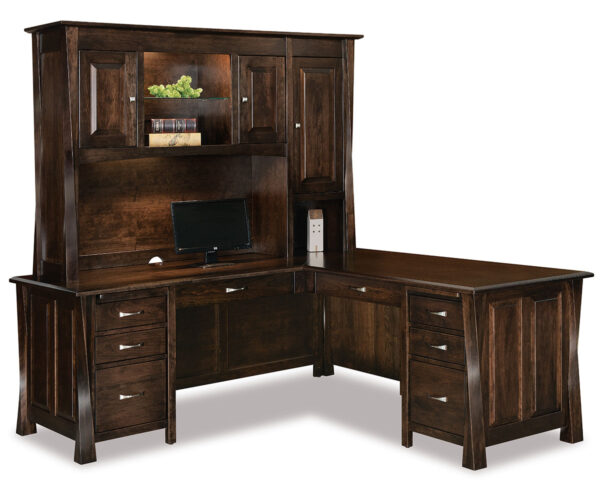 Lexington Arc Hutch & L Desk
