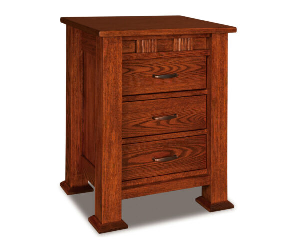Sequoyah 3 Drawer Nightstand
