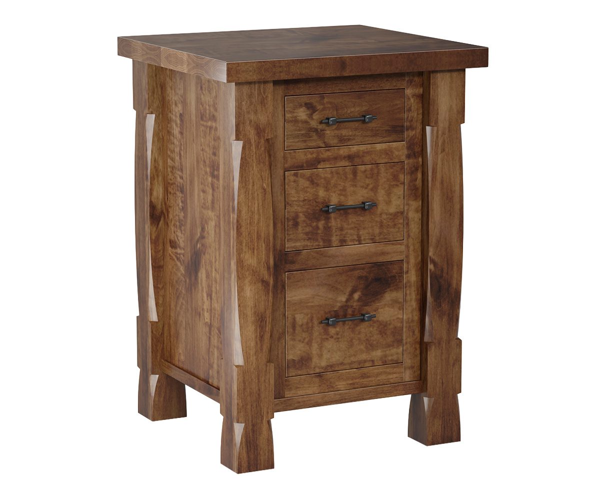 Ouray 3 Drawer Nightstand - Image 2