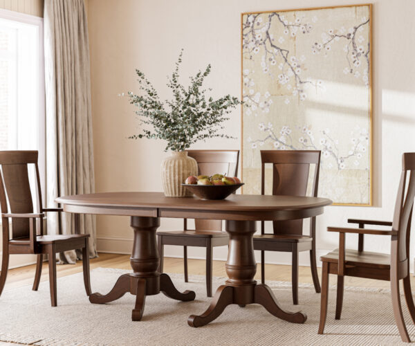 Chancellor Double Pedestal Table Collection