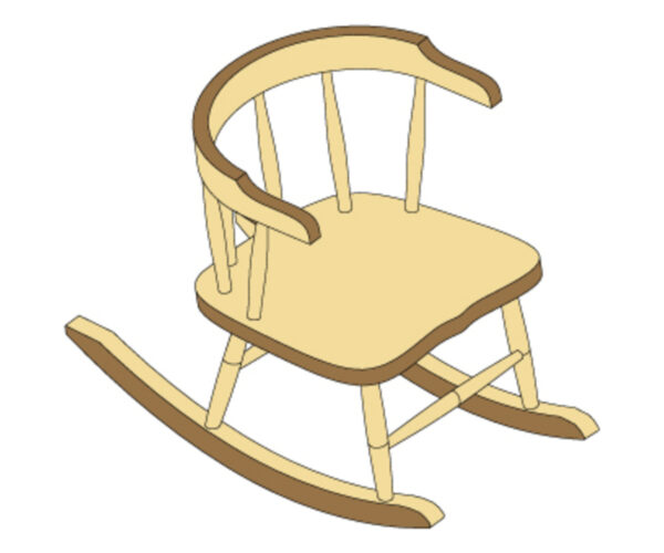 Wrap Around Child Rocker