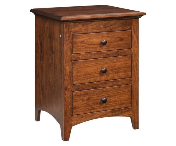 U-Design 3 Drawer Nightstand