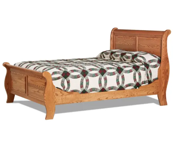 Colonial Sleigh Bed