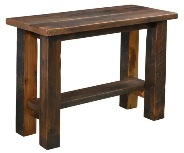 Kingston Sofa Table with Shelf