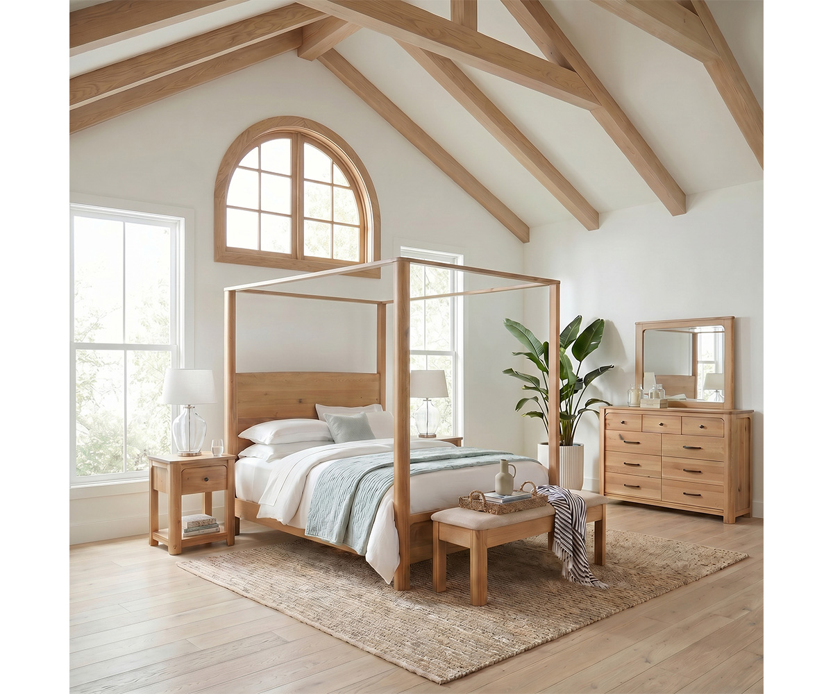 Aspen Reeded Bed - Image 3