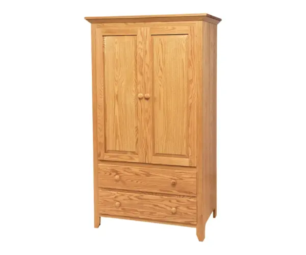 Scenic Shaker 2 Drawer Armoire