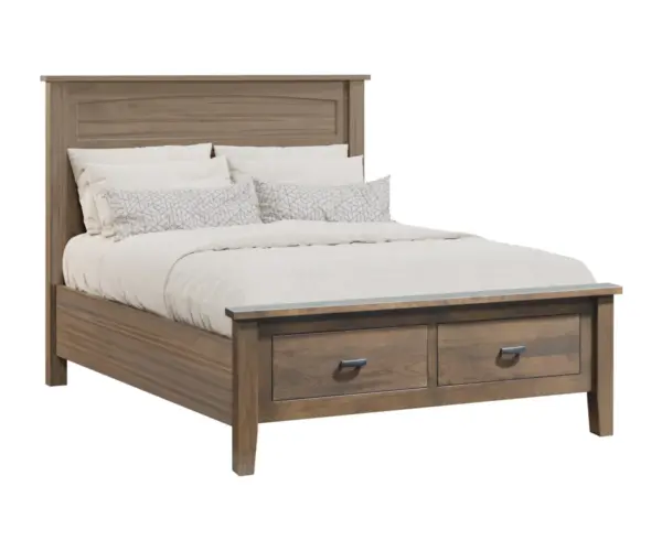 Yorkshire Bed with Footboard Storage
