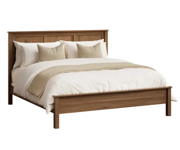 Lincoln King Bed with Low Footboard
