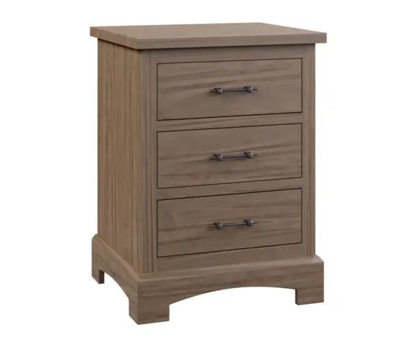 Yorkshire 3 Drawer Nightstand
