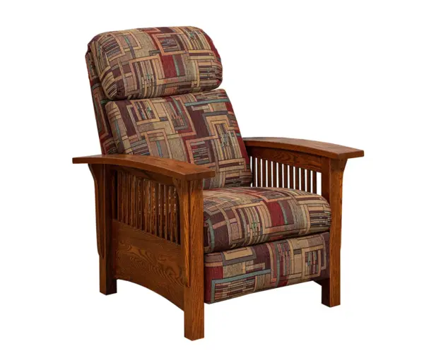 Mission Recliner with Bustle Back