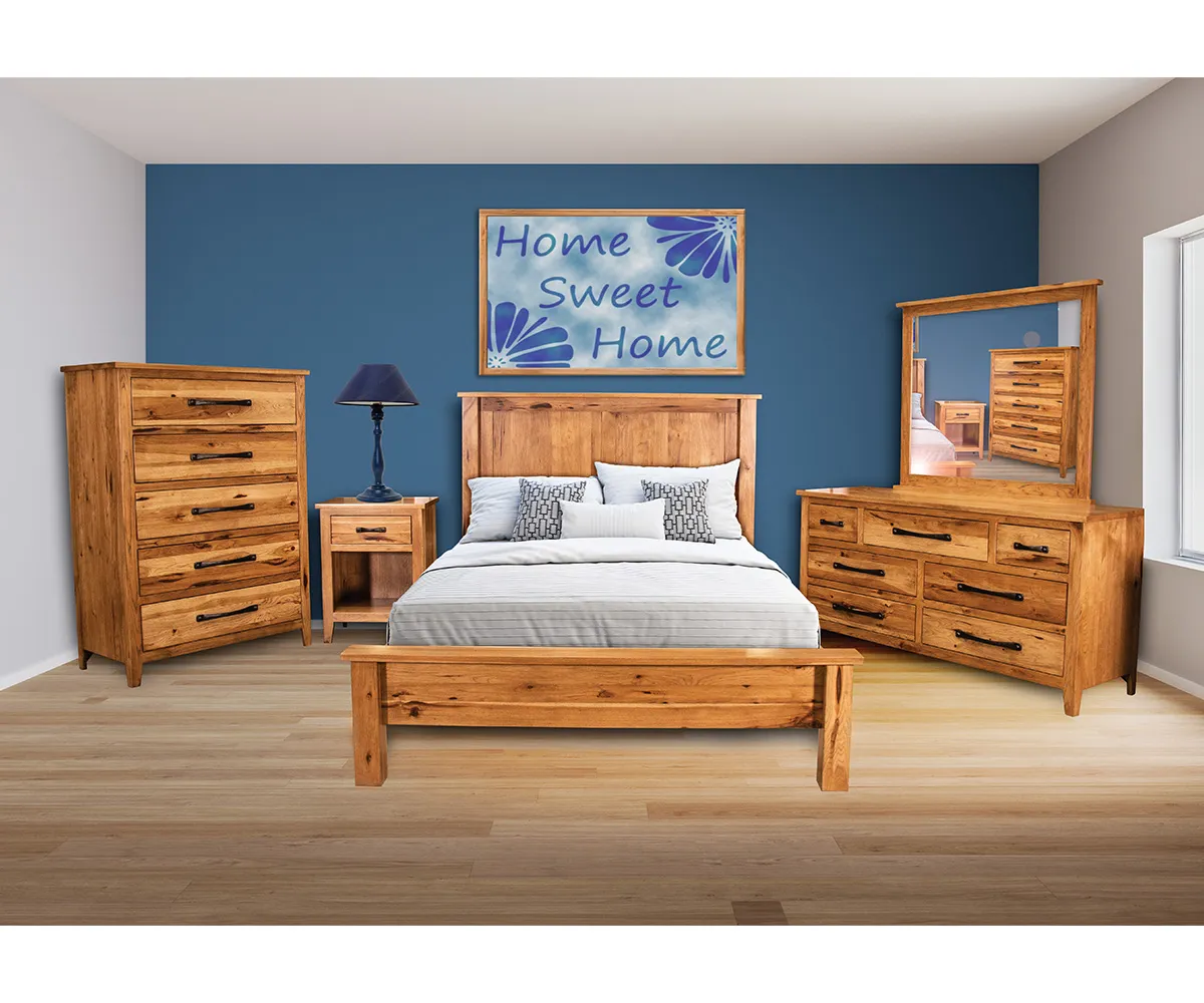 Ridgecrest Flush Mission Bed - Image 3