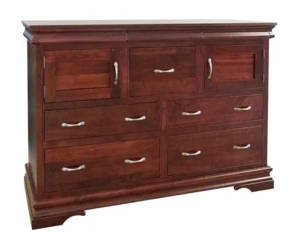 Heirloom Sleigh Mule Dresser