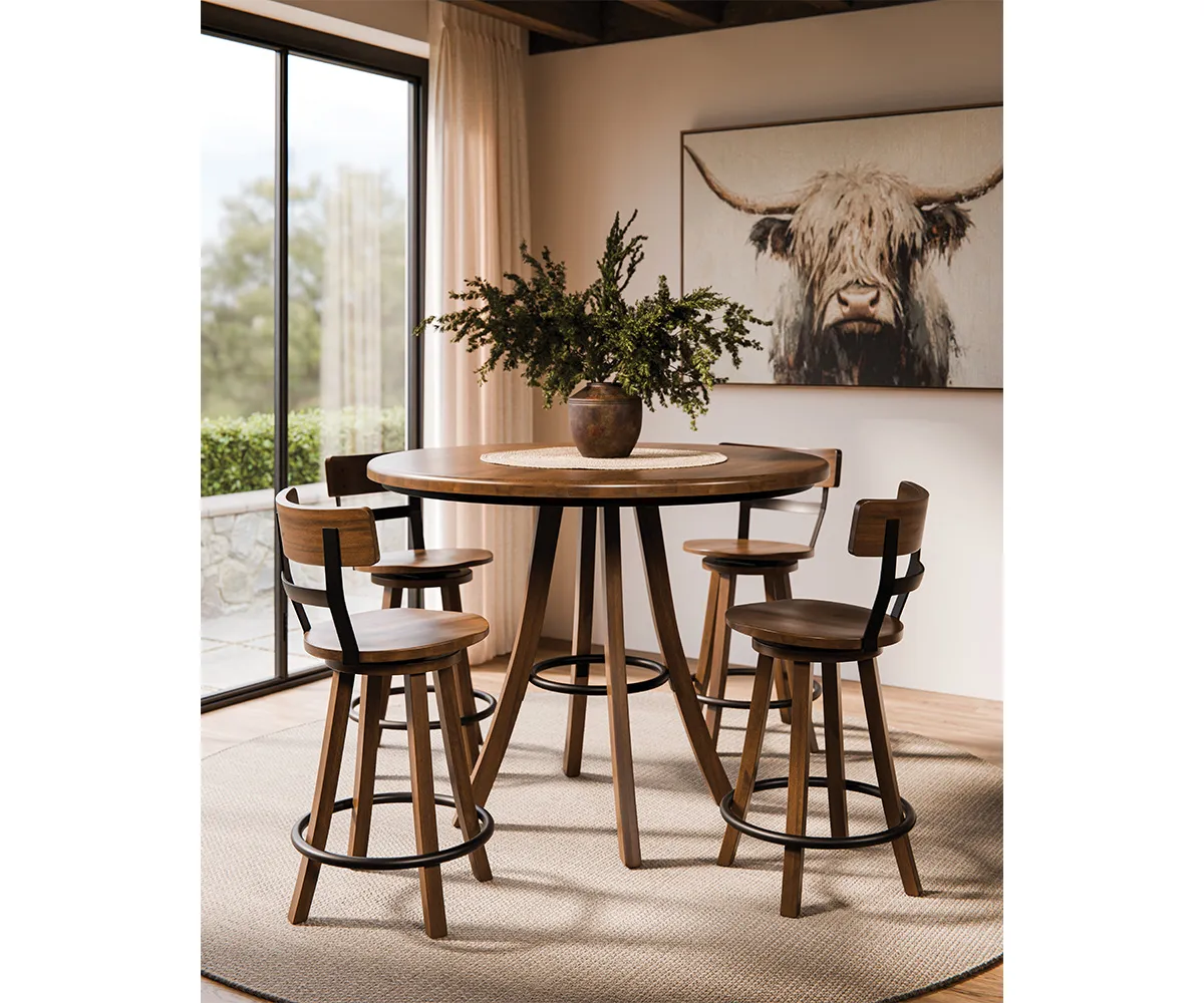 Cottrell 30" Swivel Bar Chair - Image 2