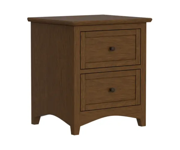 Cedar Hollow 2 Drawer Nightstand